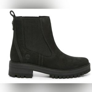 NEW Timberland Womens Black Boots Real Leather. Retails For $150+